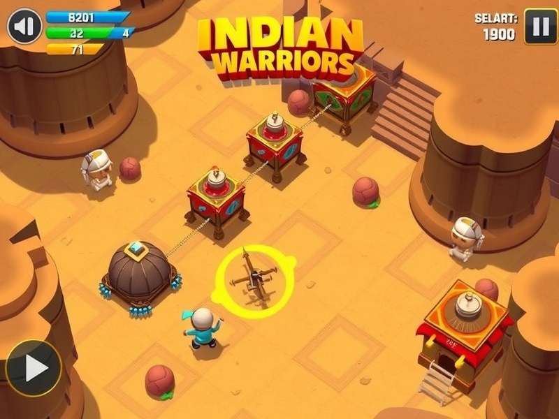Indian Sands Warriors Gameplay Screenshot
